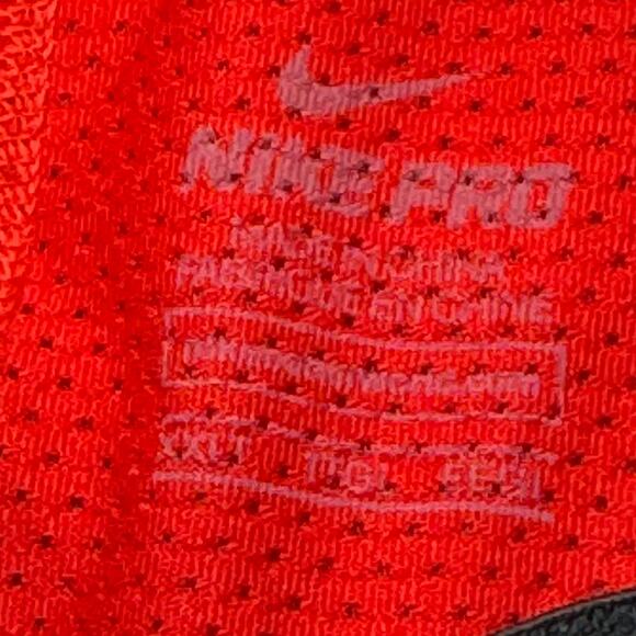 Nike Pro NBA Hyperstrong Padded Compression Pants 3/4 Red AA0755-657 2XLT NWOT - Picture 4 of 10